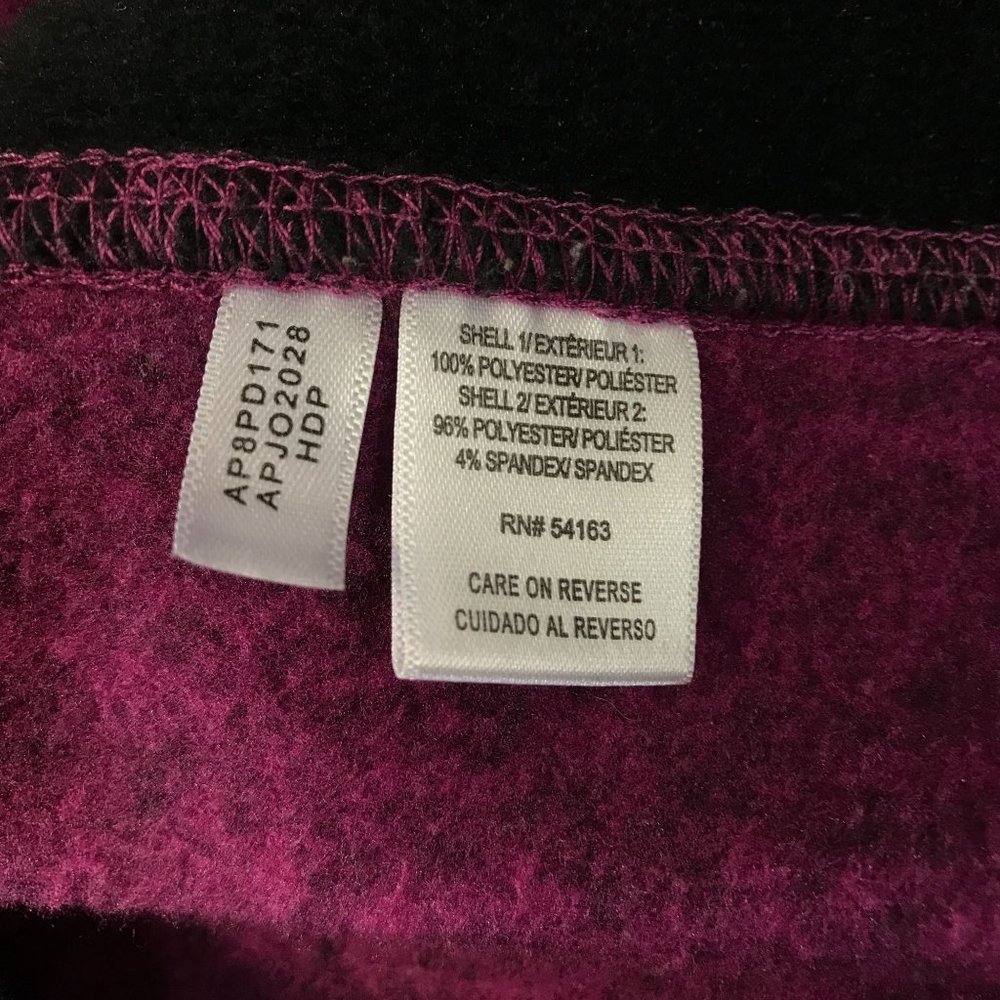 Marc New York Womens Magenta Thick Knit Zip Front Long Sleeve Jacket Size M - Picture 7 of 8